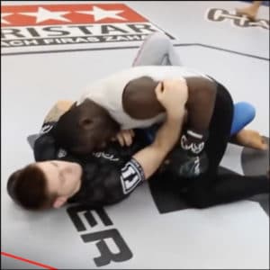 The BJJ Half guard being used to defend strikes in Mma and self defense