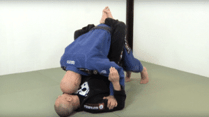 Blocking headbutts from the bjj guard