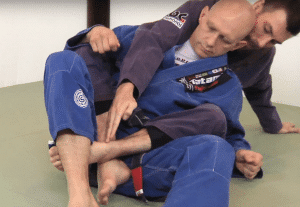 When is it OK to cross your ankles in back mount?