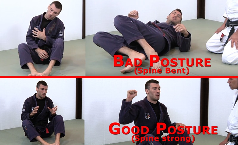 Good vs Bad Posture in BJJ