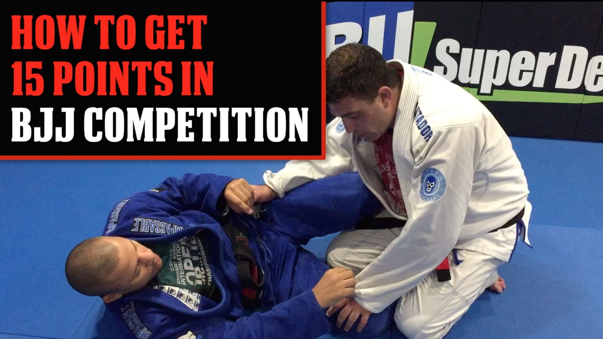 BJJ tournament point system