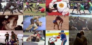 Grappling styles of Africa, South and North America