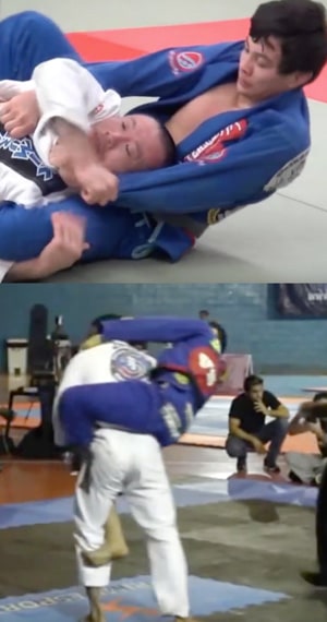 Miyao sliding lapel choke