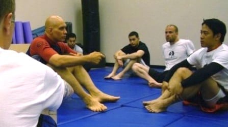 Stephan teaching a BJJ seminar