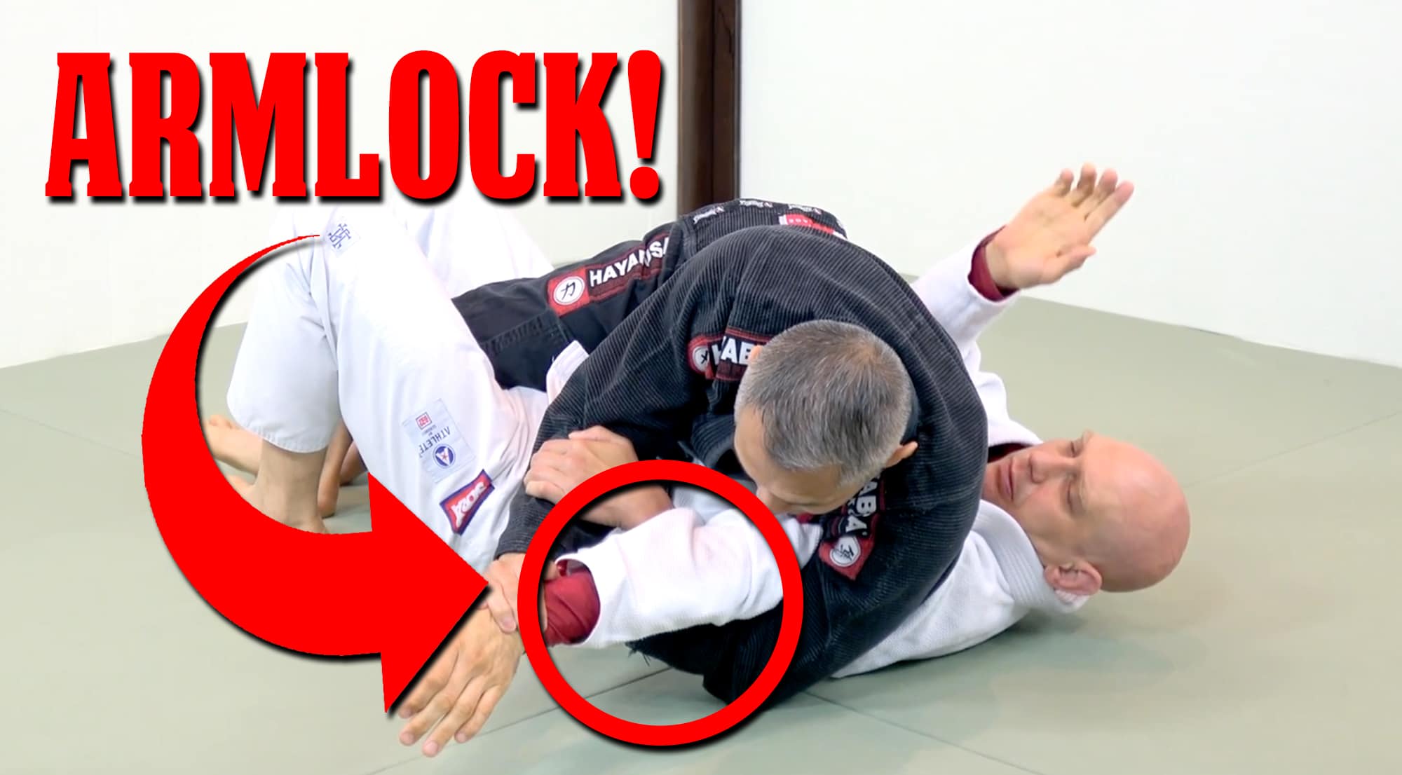 Figure 4 straight armlock