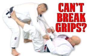Counter gripping when you can't break grips