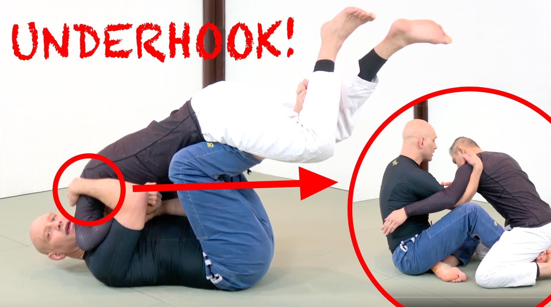 Getting the Underhook in BJJ