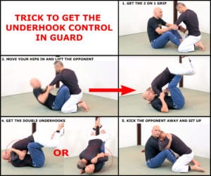 butterfly guard to underhook gripping sequence