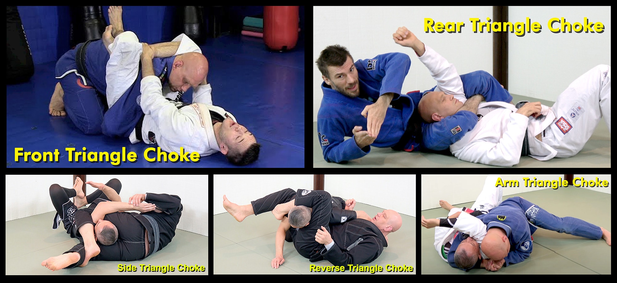 Start Brandmand rulle The Five Types of Triangle Choke You Need to Know - Grapplearts