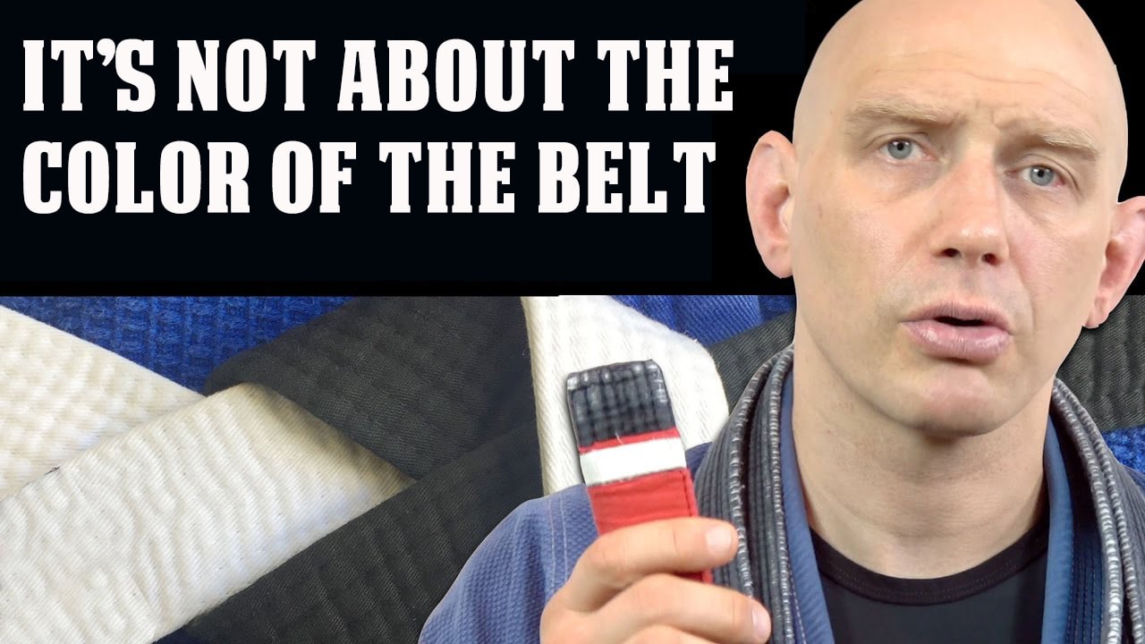 It's not about the color of your martial arts belt