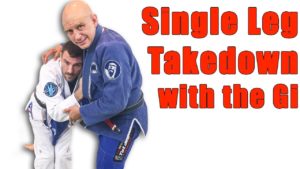 single leg takedown bjj