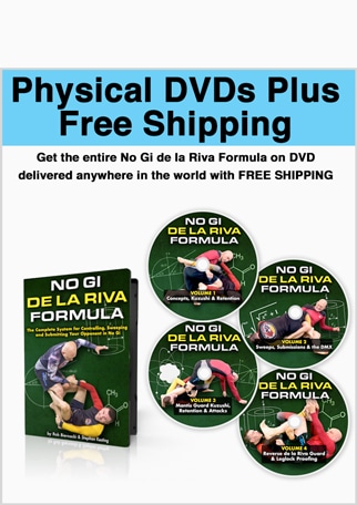 No Gi de la Riva Formula 6 DVD set