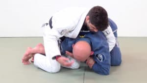 6 - bjj crucifix - securing the motorcycle grip