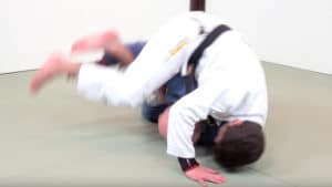 7 - bjj crucifix - rolling over the top