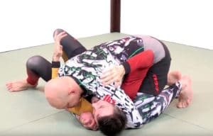 heavy pressure and crossface from top of cross side mount
