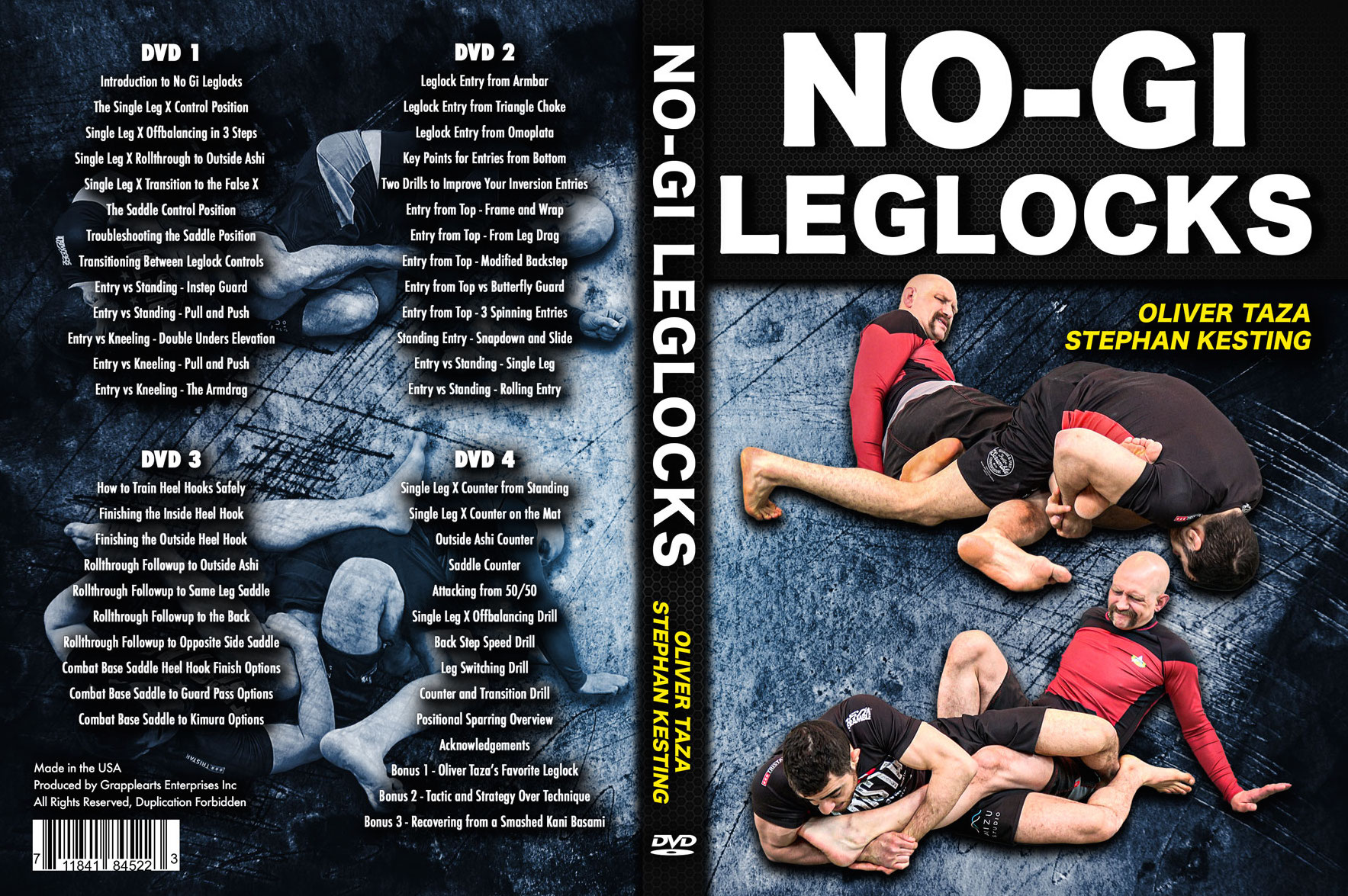 No Gi Leglocks with Oliver Taza