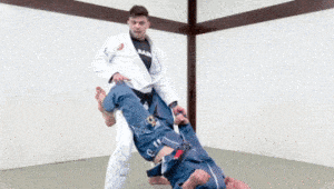 Opening Closed Guard, One Handed Push