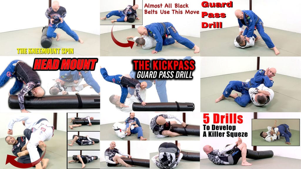 Heavy Bag BJJ Solo Drills