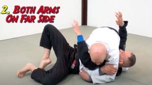 Side Control with Both Arms on the Far Side