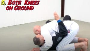 Side control with both knees on ground