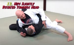 Side control variation 12 - Hips Partially Turned Towards Head