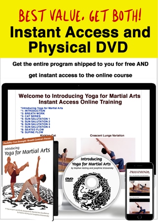 Yoga for Martial Arts, Online and DVD Format