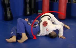 Rolling Omoplata Counter 3 - Come Forward and Begin Your Own Roll, Head to the Outside