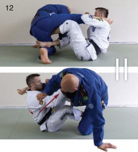 Butterfly guard to technical standup from x guard 12