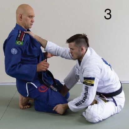 Butterfly Guard Reversal, Step 3