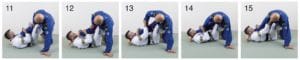 Nonstop jiu-jitsu - technique sequence 3