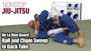 How to take the back from the de la Riva guard position
