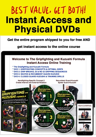 BEST DEAL: Gripfighting and Kuzushi Formula on DVD & Online Streaming