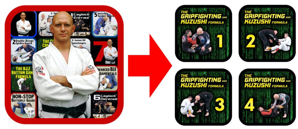 Gripfighting and Kuzushi Formula in The BJJ Master App