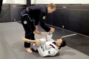 Rob Biernacki training BJJ