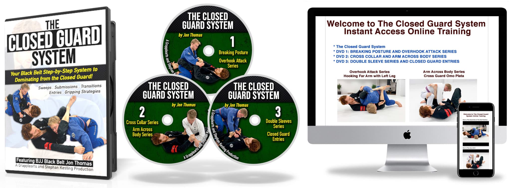 The Closed Guard System, Available in DVD, Online Access and App Format!