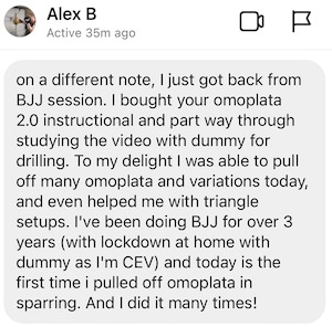 Alex B omoplata 2.0 review