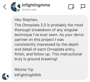 Ritchie Yip InFighting MMA Omoplata 2.0 Review