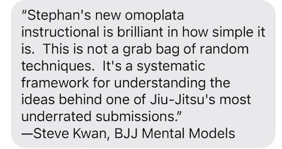 steve kwan bjj mental models omoplata 2.0 review