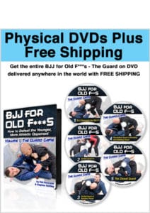 BJJ for Old F***s - The Guard - on 5 Physical DVDs with Free Shipping Worldwide