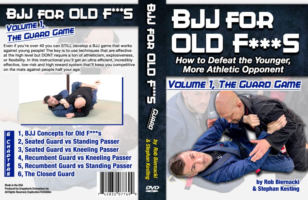 The BJJ for Old F***s 6 Volume Online Streaming and DVD instructional