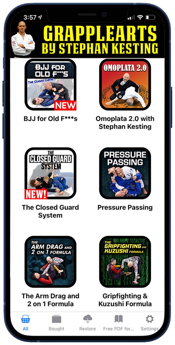 The BJJ Master App for your smartphone or tablet