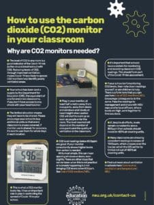 national education union ventilation and co2 detector guidelines