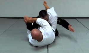 An example of following up on the triangle choke