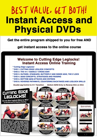 Cutting Edge Leglocks, Instant Online Access and Physical DVDs - BEST VALUE