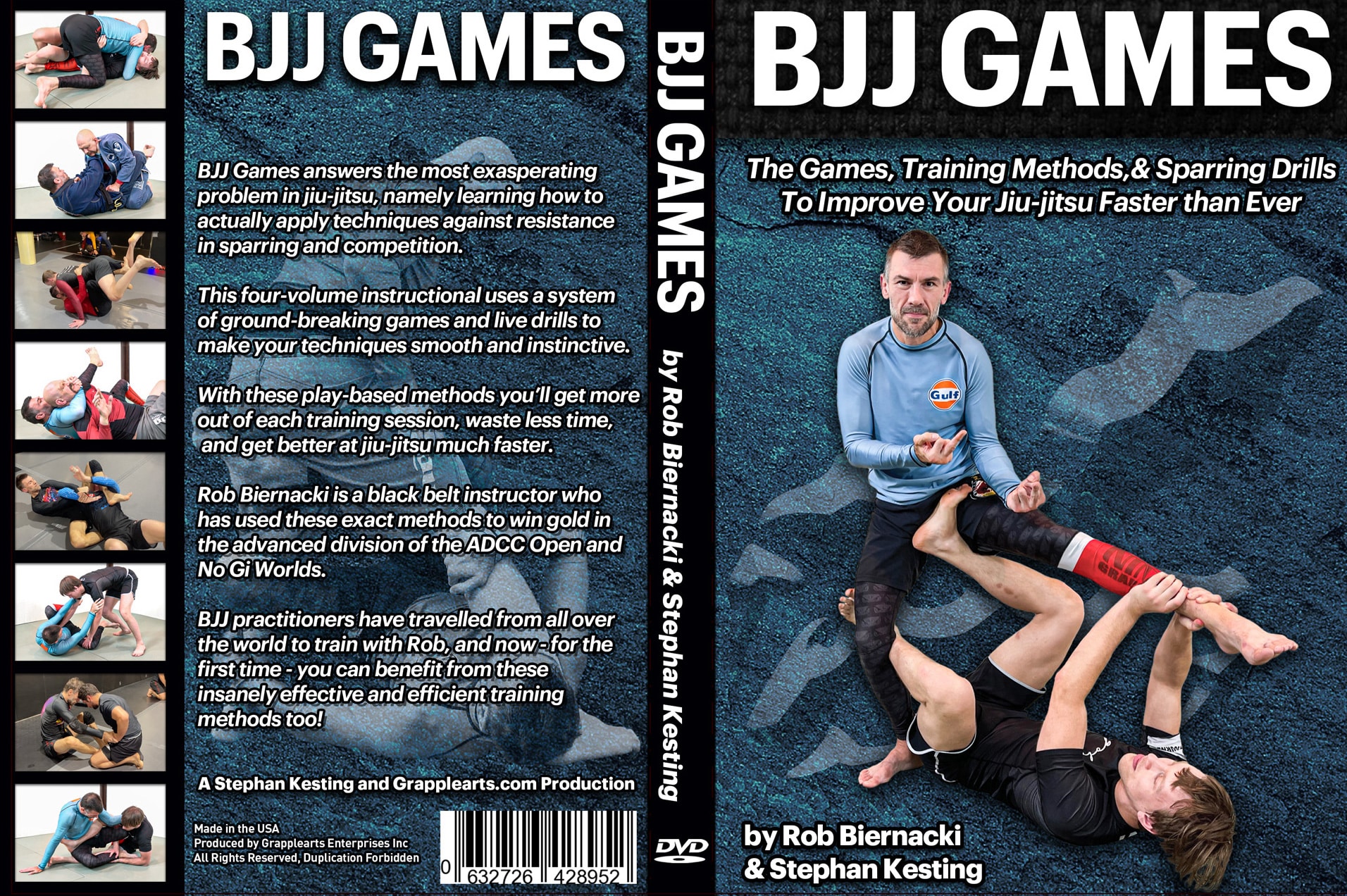 BJJ Games, the New Instructional featuring Rob Biernacki