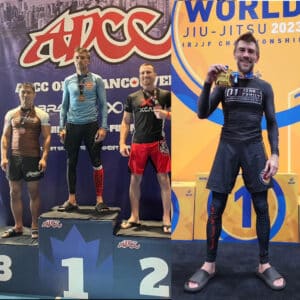 Rob Biernacki winning Gold at ADCC Open and No Gi Worlds