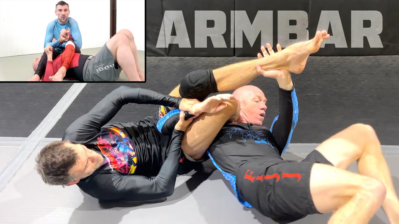 The armbar control drill from the BJJ Games instructional