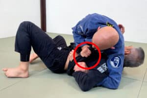 Lapel trap Kimura 6