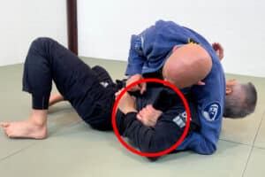 Lapel trap Kimura 7