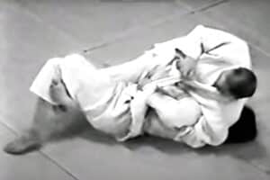 Masahiko Kimura using lapel to trap opponent's wrist